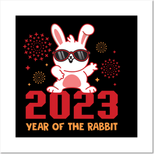 Year of the Rabbit 2023 Chinese New Year Posters and Art